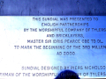 The sundial	