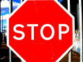 Stop sign