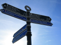 Sign post