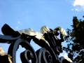 The top part of the bottom gate