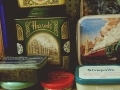 Sweet and tea metal boxes