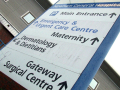 Hospital sign