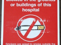 No smoking sign