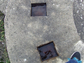 Squares in concrete