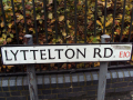 Sign post saying Lyttelton Road
